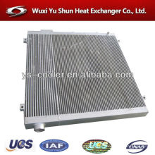chinese manufacturer of hot selling and high performance customizable aluminum air oil cooler for compressor